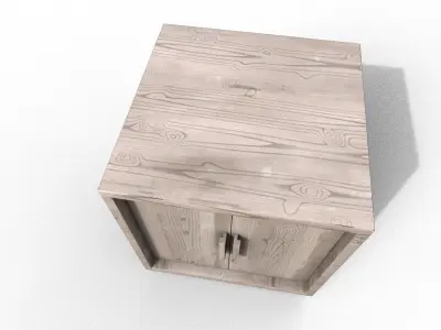 Modern Furniture 3D Model Low-poly 3D model buy