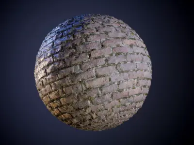 Brick Wall Seamless PBR Texture Texture