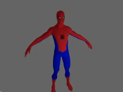 spider-man 3d model MCU rigged 3D model