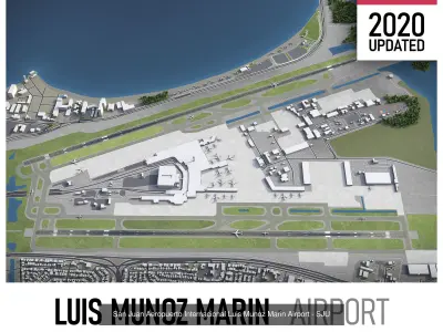 San Juan - Puerto Rico 3D Model Pack