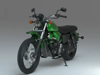 Transforming Mechanical Horse - Green Sentinel 3D model