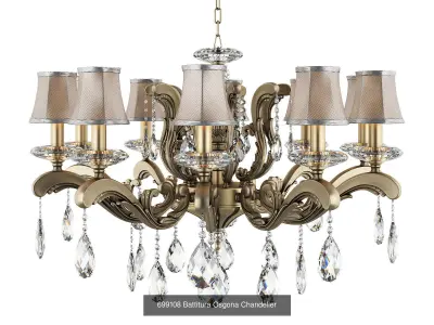 699 Battitura Osgona Collection of Classical Lamps 3D Model Pack