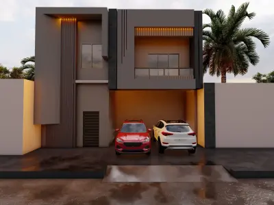 small house 3D model