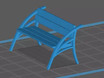 Bench Scale model 1 43 3D print model