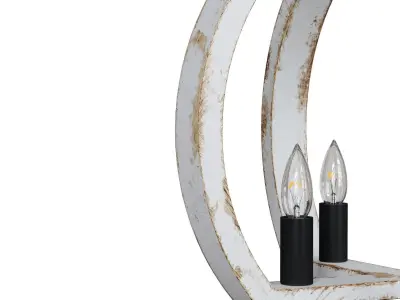 Evolution Jolla Wood Sphere Pendant Light 3D model