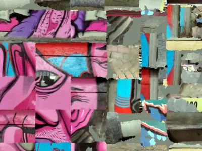 graffiti vampire 3d scan high quality 3D model