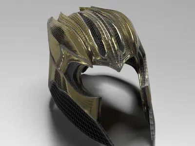 Thanos helmet 3D model