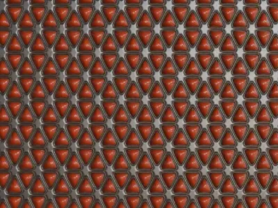 Sci-Fi Wall PBR Seamless Texture