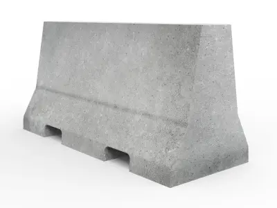 barrier Concrete  3D model