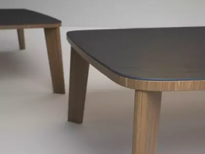 Monforte two coffee tables 3D model