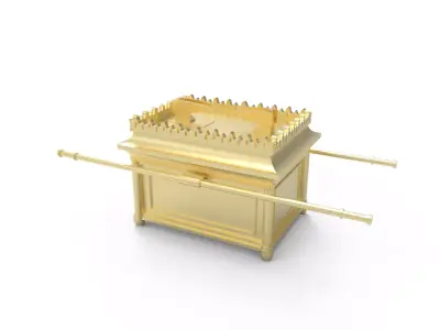 The Ark of the Covenant 3D model