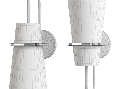 LAURA WALL 2 Low-poly 3D model