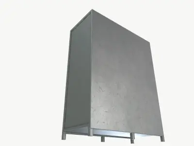Industrial Locker 3D model