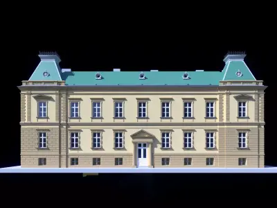 Classical building  3D model