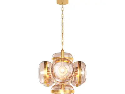 Eurofase NOTTINGHAM 10-light chandelier 3D model
