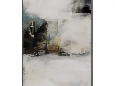 Abstract Painting Frame set 3D model 670