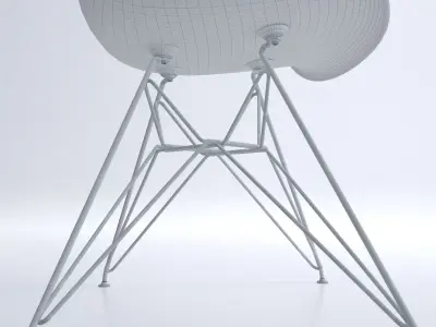 Vitra - Eames Modern Plastic Armchair 3D model