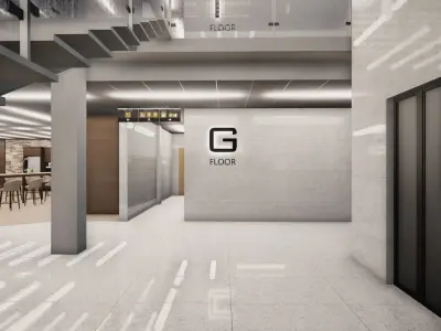 Coworking Space  3D model