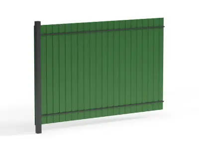  Fence fragment  3D model