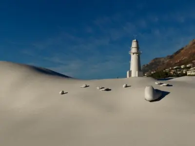 lighthouse Low-poly 3D model