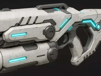 Voidstrike Low-poly 3D model
