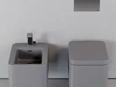 Ceramica Flaminia Nile Wall-Hung WC 3D model