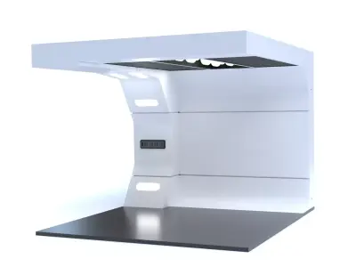 The Mandalorian - Rebel Prison Ship 1 - Side Hallway 1-18 scale Free 3D print model