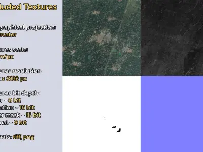 Dezhou China City Landscape 3D Model 3D model