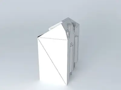 Riga Brivibas street Free 3D model