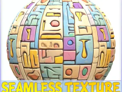  Stylized Ornaments Seamless Texture Texture