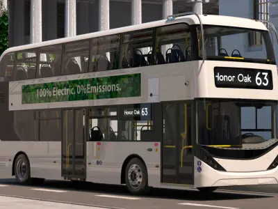  Urban Double Decker White 