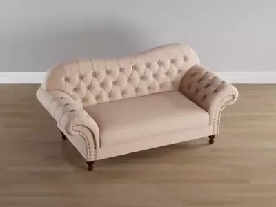 SOFA 2 SEAT  Low-poly 3D model