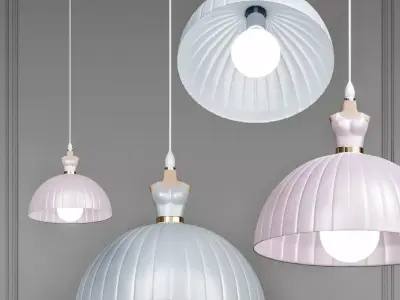 Chandeliers Kids Lighting 3D model