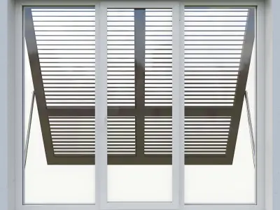 Shutters 8 window with 3D model