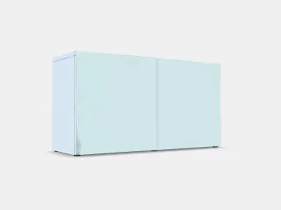 BESTA Storage with doors 2 Low-poly 3D model