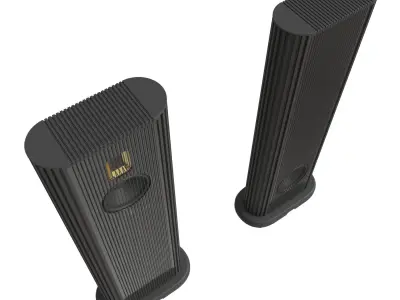 Steinway and Sons Model o floor speaker 3D model