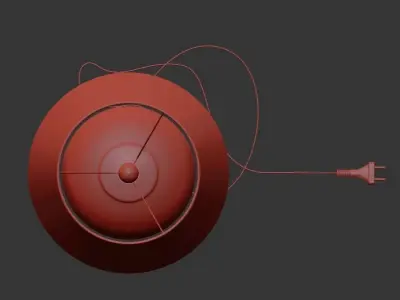 Table lamp Lallio L 4 02 BR 3D model