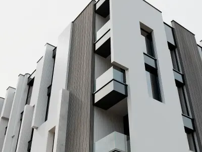 RESIDENTIAL BUILDING NO65 A 3D model