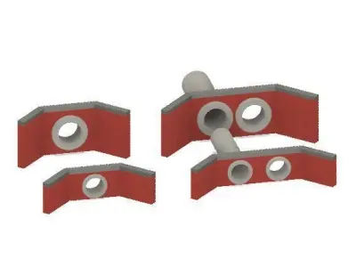 Model Railway Brick Pipe Culverts 3D print model