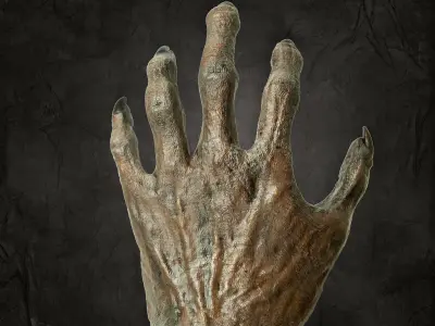 Hand of Glory 3D print model