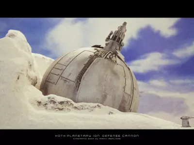 ION CANON HOTH DEFENSE 3D print model