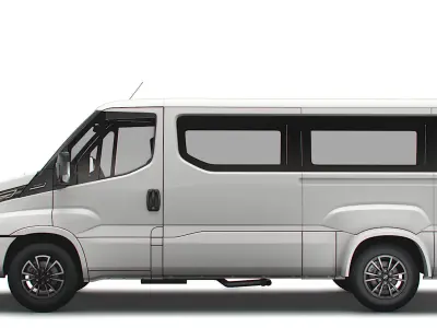 Iveco Daily Window Van L2H1 2022 3D model