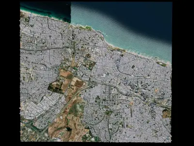 Tel Aviv Yafo - Israel 3D model