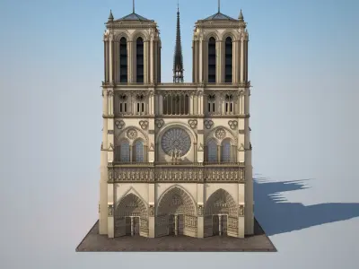  Notre-Dame de Paris Cathedral 