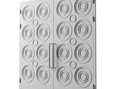 Gate black loft 019 3D model