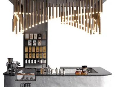 CAFE BAR NO5 A 3D model