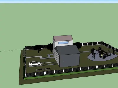 country house 3D print model