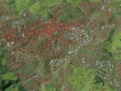 Saint-Etienne France - city and urban