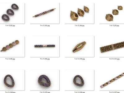 wristband men design 36 piece drawings wristbands  wristbands 3D print model