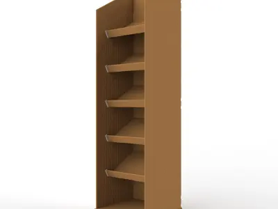 Point of Sale Cardboard Display Stand Texture